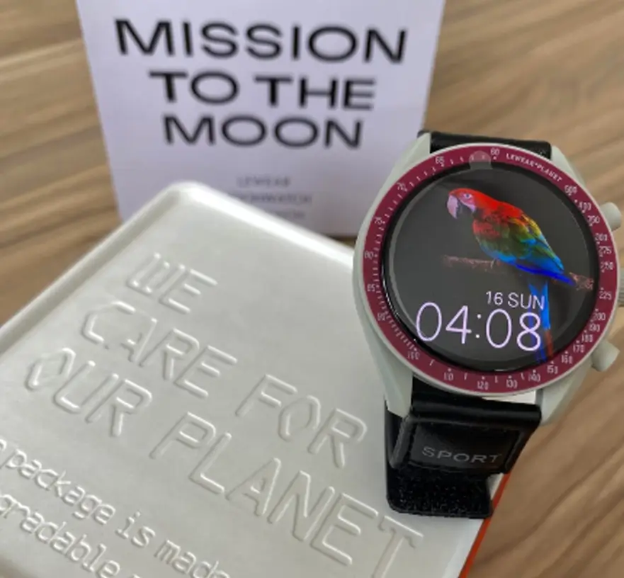 Smartwatches Modelo GT 500, Ômega Tela Nível Amoled - Imagem 2